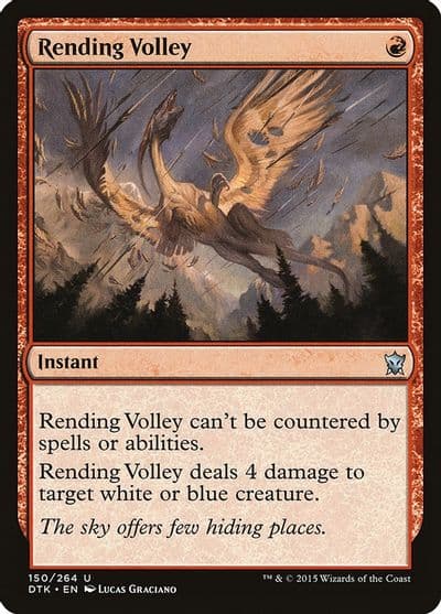 Rending Volley Dragons of Tarkir Magic card