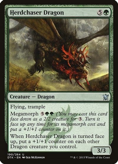 Herdchaser Dragon Dragons of Tarkir Magic card