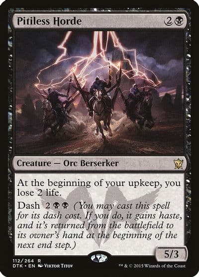 Pitiless Horde Dragons of Tarkir Magic card