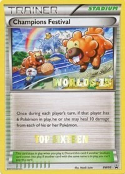 Champions Festival - BW95 (Worlds 13) [Top 16] Black and White Promos Pokemon card
