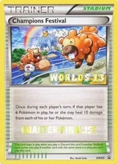Champions Festival - BW95 (Worlds 13) [Quarter-Finalist] Black and White Promos Pokemon card