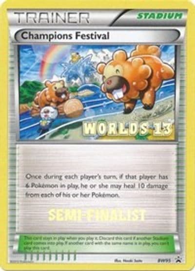 Champions Festival - BW95 (Worlds 13) [Semi-Finalist] Black and White Promos Pokemon card