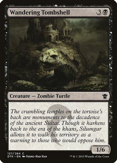 Wandering Tombshell Dragons of Tarkir Magic card