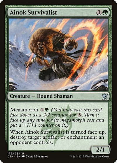 Ainok Survivalist Dragons of Tarkir Magic card