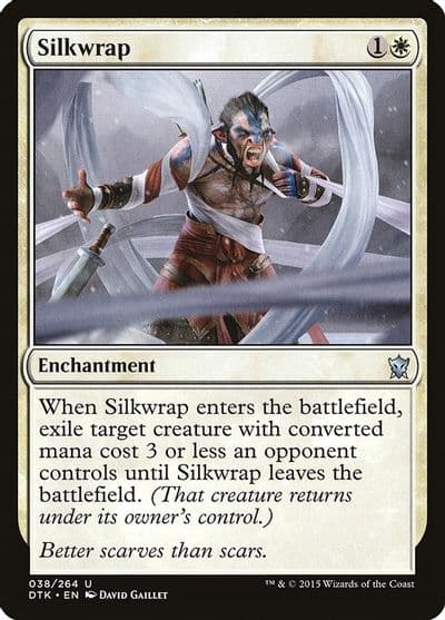 Silkwrap Dragons of Tarkir Magic card