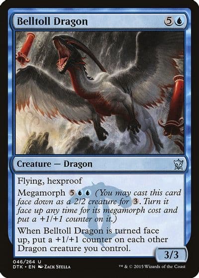 Belltoll Dragon Dragons of Tarkir Magic card
