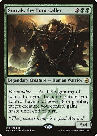 Surrak the Hunt Caller Dragons of Tarkir Magic card