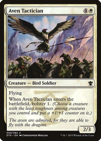 Aven Tactician Dragons of Tarkir Magic card