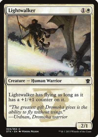 Lightwalker Dragons of Tarkir Magic card