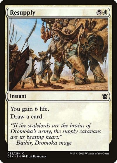 Resupply Dragons of Tarkir Magic card