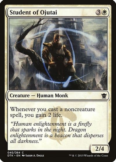 Student of Ojutai Dragons of Tarkir Magic card