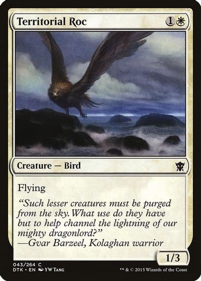 Territorial Roc Dragons of Tarkir Magic card
