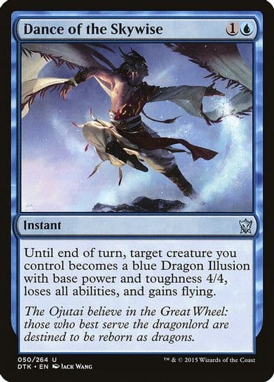 Dance of the Skywise Dragons of Tarkir Magic card