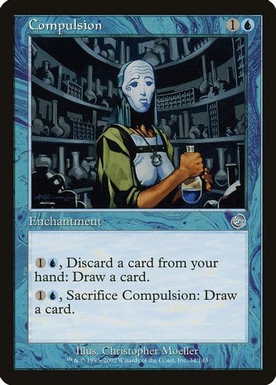 Compulsion Torment Magic card