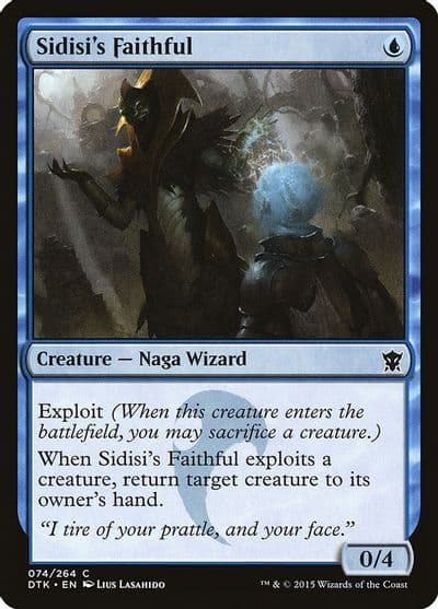 Sidisis Faithful Dragons of Tarkir Magic card