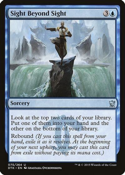 Sight Beyond Sight Dragons of Tarkir Magic card