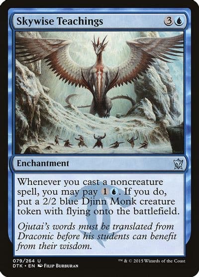 Skywise Teachings Dragons of Tarkir Magic card
