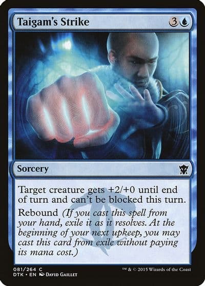 Taigams Strike Dragons of Tarkir Magic card