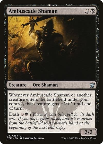 Ambuscade Shaman Dragons of Tarkir Magic card