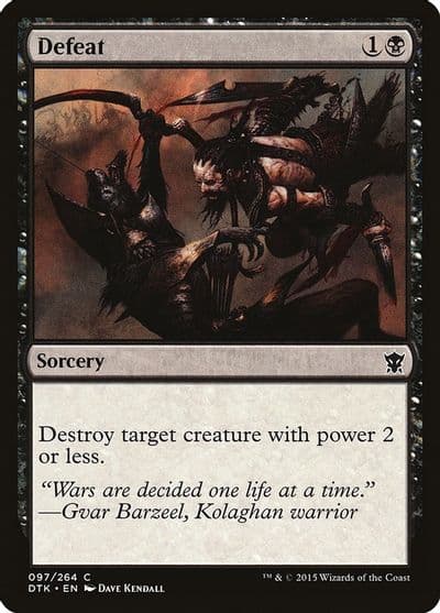 Defeat Dragons of Tarkir Magic card