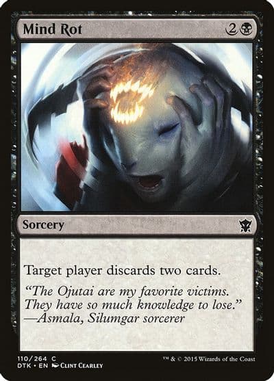 Mind Rot Dragons of Tarkir Magic card