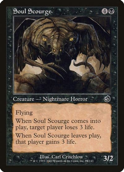 Soul Scourge Torment Magic card