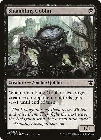 Shambling Goblin Dragons of Tarkir Magic card