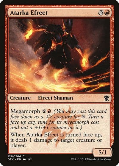 Atarka Efreet Dragons of Tarkir Magic card