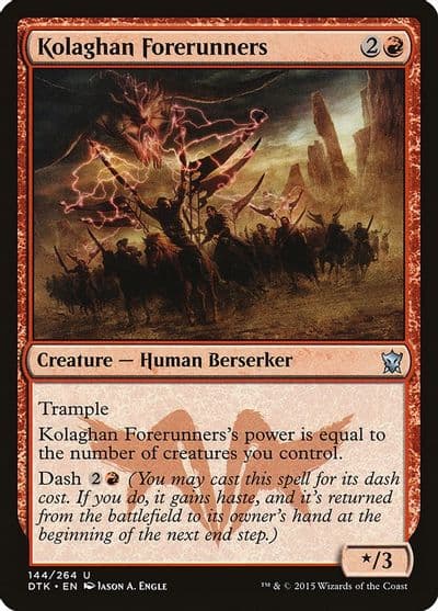 Kolaghan Forerunners Dragons of Tarkir Magic card