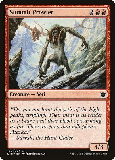Summit Prowler Dragons of Tarkir Magic card