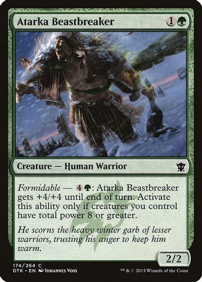 Atarka Beastbreaker Dragons of Tarkir Magic card