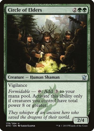 Circle of Elders Dragons of Tarkir Magic card