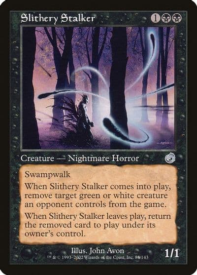 Slithery Stalker Torment Magic card