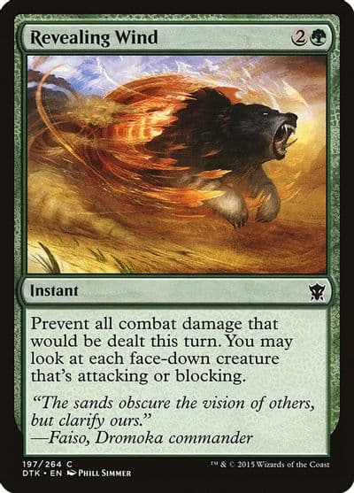 Revealing Wind Dragons of Tarkir Magic card