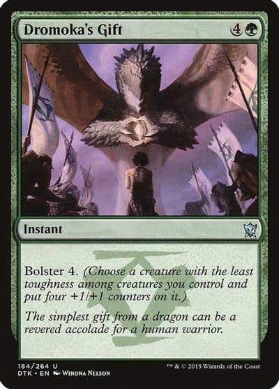 Dromokas Gift Dragons of Tarkir Magic card