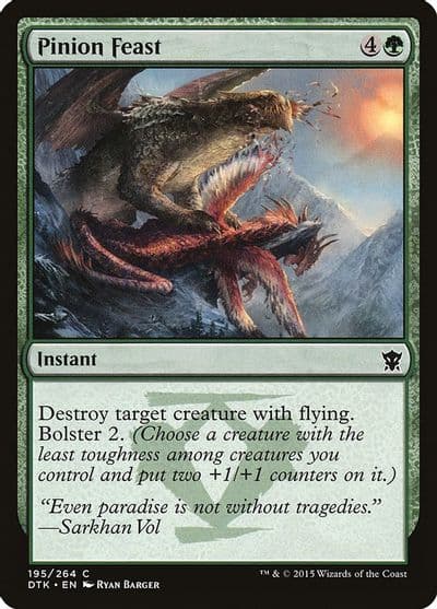 Pinion Feast Dragons of Tarkir Magic card