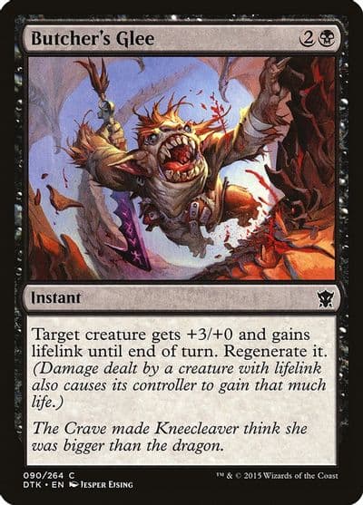 Butchers Glee Dragons of Tarkir Magic card