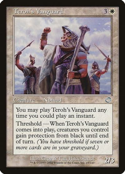 Terohs Vanguard Torment Magic card