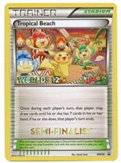 Tropical Beach - BW50 (Worlds 12) [Semi-Finalist] Black and White Promos Pokemon card