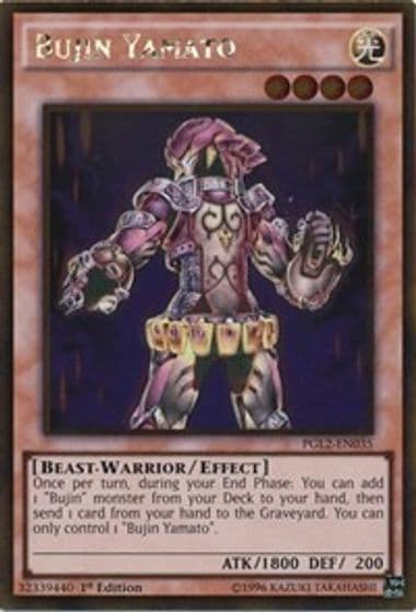 Bujin Yamato Premium Gold: Return of the Bling Yu-Gi-Oh! card
