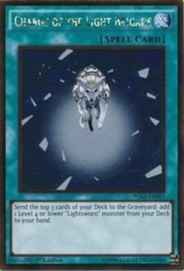 Charge of the Light Brigade Premium Gold: Return of the Bling Yu-Gi-Oh! card