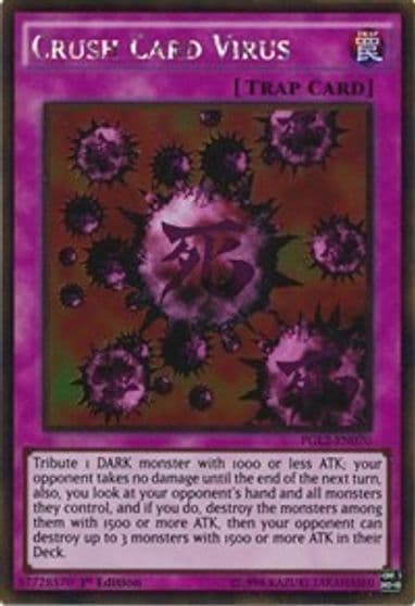 Crush Card Virus Premium Gold: Return of the Bling Yu-Gi-Oh! card