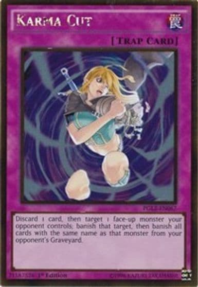 Karma Cut Premium Gold: Return of the Bling Yu-Gi-Oh! card