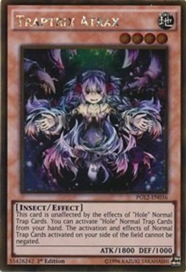 Traptrix Atrax Premium Gold: Return of the Bling Yu-Gi-Oh! card