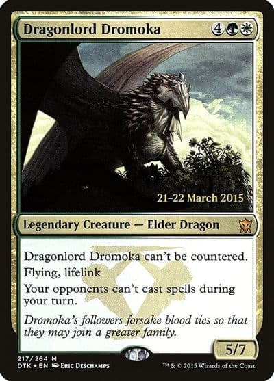 Dragonlord Dromoka Prerelease Cards Magic card