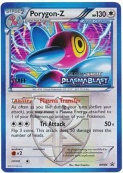 Porygon-Z (Team Plasma) - BW84 (Prerelease) Black and White Promos Pokemon card