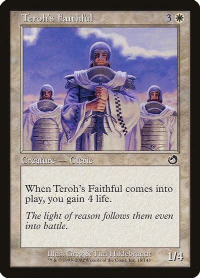 Terohs Faithful Torment Magic card