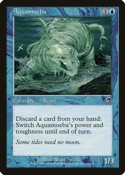 Aquamoeba Torment Magic card