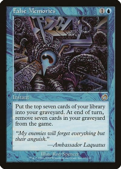 False Memories Torment Magic card