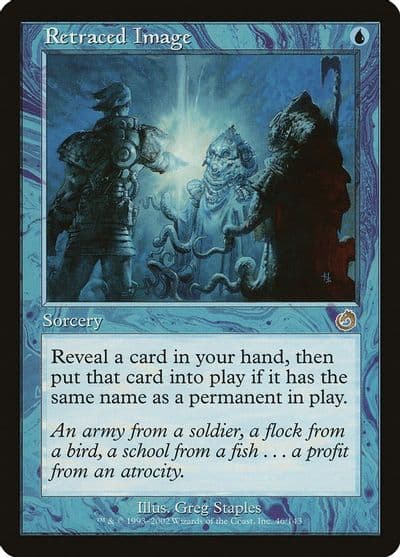 Retraced Image Torment Magic card